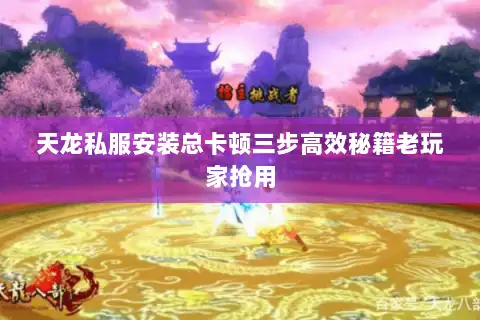 天龙私服安装总卡顿三步高效秘籍老玩家抢用 天龙私服安装总卡顿三步高效秘籍老玩家抢用