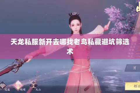 天龙私服新开去哪找老鸟私藏避坑筛选术 天龙私服新开去哪找老鸟私藏避坑筛选术