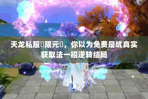 天龙私服無限元寶，你以为免费是坑真实获取法一招逆转结局