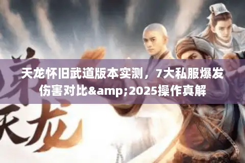 天龙怀旧武道版本实测，7大私服爆发伤害对比&2025操作真解