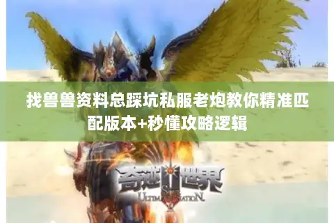 找兽兽资料总踩坑私服老炮教你精准匹配版本+秒懂攻略逻辑 找兽兽资料总踩坑私服老炮教你精准匹配版本+秒懂攻略逻辑