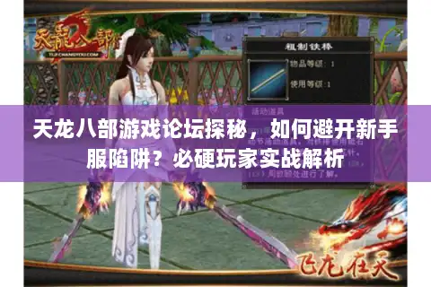 天龙八部游戏论坛探秘，如何避开新手服陷阱？必硬玩家实战解析