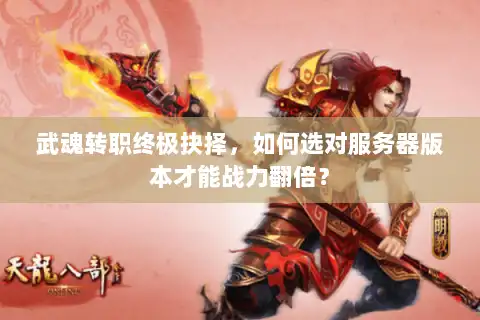 武魂转职终极抉择，如何选对服务器版本才能战力翻倍？