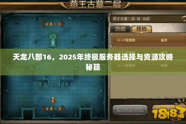 天龙八部16，2025年终极服务器选择与资源攻略秘籍