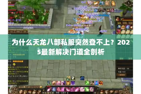 为什么天龙八部私服突然登不上？2025最新解决门道全剖析