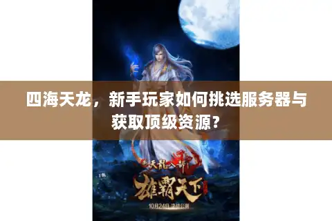 四海天龙,新手玩家如何挑选服务器与获取顶级资源? 四海天龙,新手玩家如何挑选服务器与获取顶级资源?