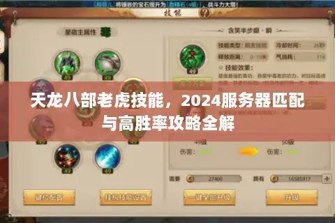 天龙八部老虎技能，2024服务器匹配与高胜率攻略全解