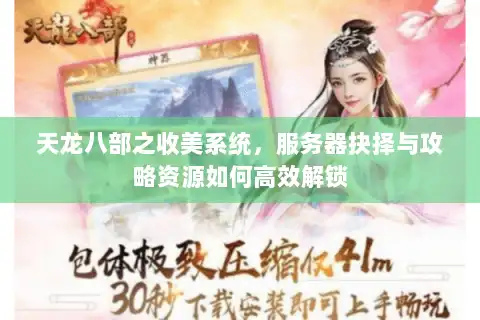 天龙八部之收美系统，服务器抉择与攻略资源如何高效解锁