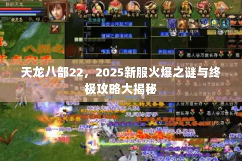 天龙八部22，2025新服火爆之谜与终极攻略大揭秘