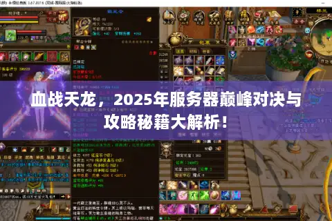 血战天龙，2025年服务器巅峰对决与攻略秘籍大解析！