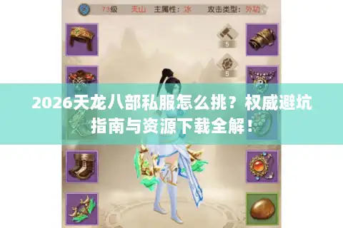 2026天龙八部私服怎么挑？权威避坑指南与资源下载全解！
