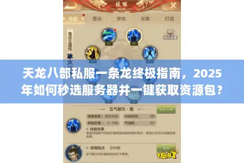 天龙八部私服一条龙终极指南，2025年如何秒选服务器并一键获取资源包？