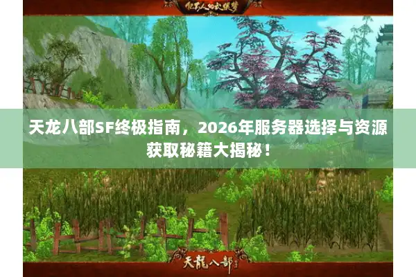 天龙八部SF终极指南，2026年服务器选择与资源获取秘籍大揭秘！
