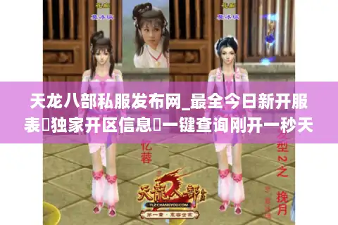 天龙八部私服发布网_最全今日新开服表▷独家开区信息◁一键查询刚开一秒天龙SF