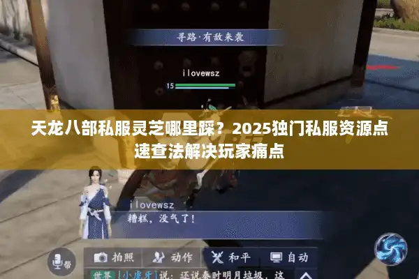 天龙八部私服灵芝哪里踩？2025独门私服资源点速查法解决玩家痛点