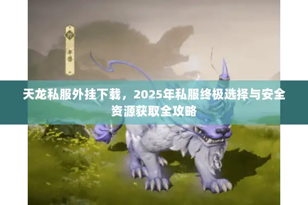 天龙私服外挂下载，2025年私服终极选择与安全资源获取全攻略
