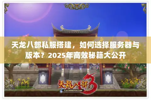 天龙八部私服搭建，如何选择服务器与版本？2025年高效秘籍大公开