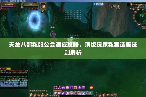 天龙八部私服公会速成攻略,顶级玩家私藏选服法则解析 天龙八部私服公会速成攻略,顶级玩家私藏选服法则解析