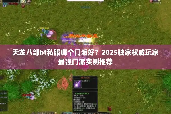 天龙八部bt私服哪个门派好？2025独家权威玩家最强门派实测推荐