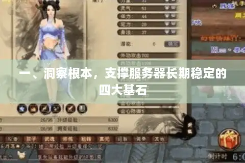 一、洞察根本，支撑服务器长期稳定的四大基石