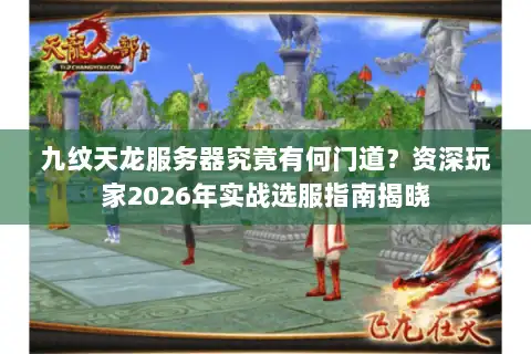 九纹天龙服务器究竟有何门道？资深玩家2026年实战选服指南揭晓