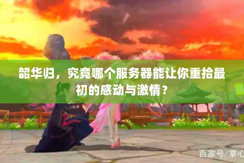 韶华归，究竟哪个服务器能让你重拾最初的感动与激情？