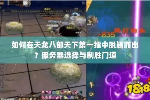 如何在天龙八部天下第一擂中脱颖而出？服务器选择与制胜门道