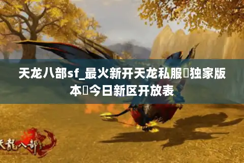 天龙八部sf_最火新开天龙私服▷独家版本◁今日新区开放表