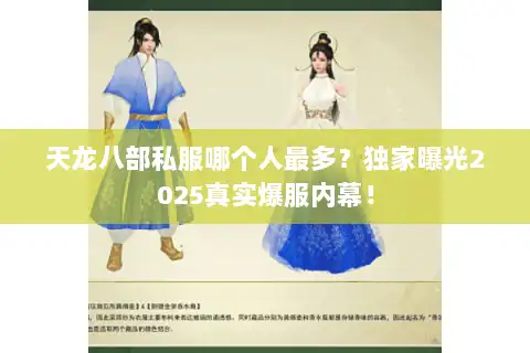 天龙八部私服哪个人最多？独家曝光2025真实爆服内幕！