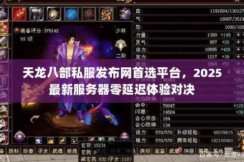 天龙八部私服发布网首选平台,2025最新服务器零延迟体验对决 天龙八部私服发布网首选平台,2025最新服务器零延迟体验对决