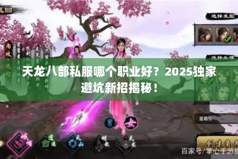 天龙八部私服哪个职业好？2025独家避坑新招揭秘！