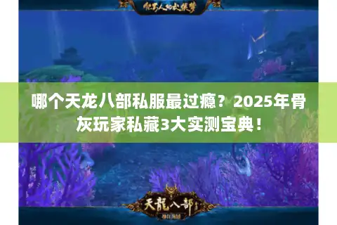 哪个天龙八部私服最过瘾？2025年骨灰玩家私藏3大实测宝典！