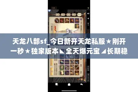 天龙八部sf_今日新开天龙私服★刚开一秒★独家版本◣全天爆元宝◢长期稳定开服信息
