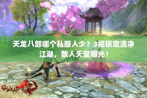 天龙八部哪个私服人少？3招锁定清净江湖，散人天堂曝光！