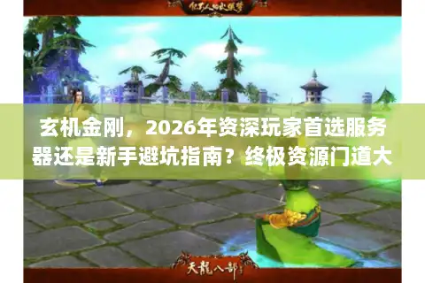 玄机金刚，2026年资深玩家首选服务器还是新手避坑指南？终极资源门道大揭秘