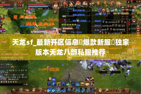 天龙sf_最新开区信息▷爆款新服◁独家版本天龙八部私服推荐