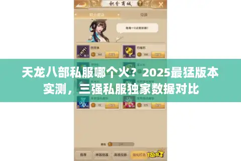 天龙八部私服哪个火?2025最猛版本实测,三强私服独家数据对比 天龙八部私服哪个火?2025最猛版本实测,三强私服独家数据对比