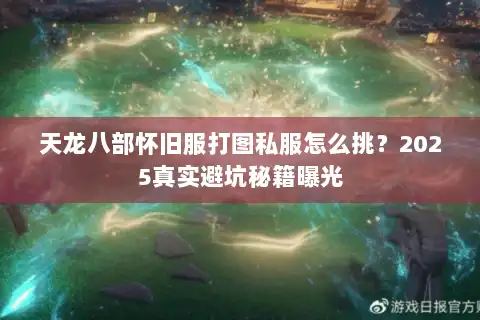 天龙八部怀旧服打图私服怎么挑?2025真实避坑秘籍曝光 天龙八部怀旧服打图私服怎么挑?2025真实避坑秘籍曝光