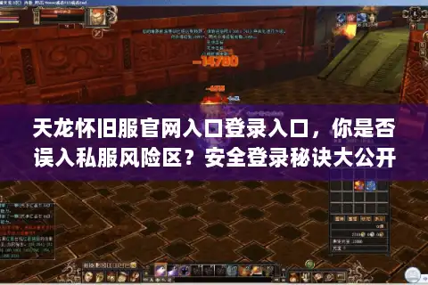天龙怀旧服官网入口登录入口，你是否误入私服风险区？安全登录秘诀大公开