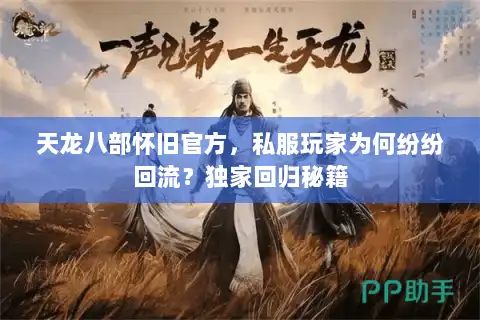 天龙八部怀旧官方，私服玩家为何纷纷回流？独家回归秘籍