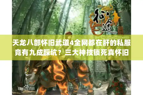 天龙八部怀旧武道4全网都在肝的私服竟有九成踩坑？三大神技锁死真怀旧