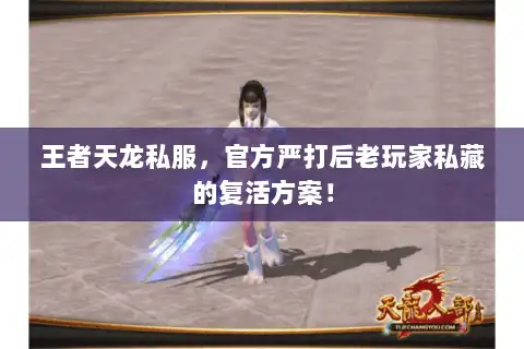王者天龙私服，官方严打后老玩家私藏的复活方案！
