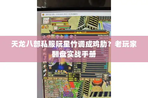 天龙八部私服阮星竹调成鸡肋?老玩家翻盘实战手册 天龙八部私服阮星竹调成鸡肋?老玩家翻盘实战手册