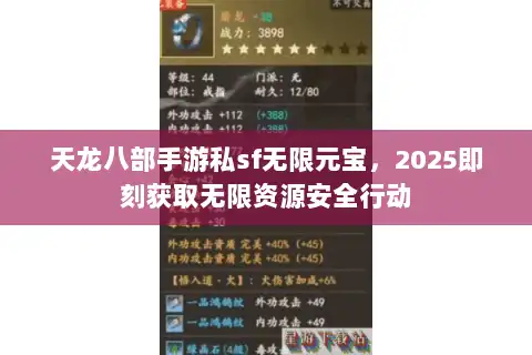 天龙八部手游私sf无限元宝,2025即刻获取无限资源安全行动 天龙八部手游私sf无限元宝,2025即刻获取无限资源安全行动