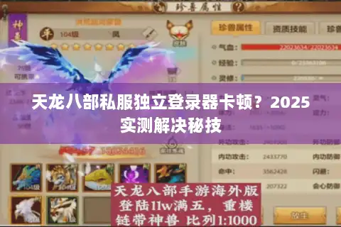 天龙八部私服独立登录器卡顿?2025实测解决秘技 天龙八部私服独立登录器卡顿?2025实测解决秘技