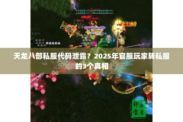 天龙八部私服代码泄露？2025年官服玩家转私服的3个真相