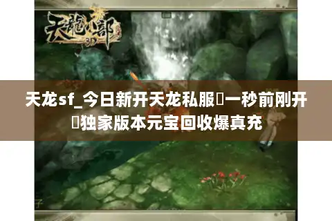天龙sf_今日新开天龙私服▷一秒前刚开◁独家版本元宝回收爆真充