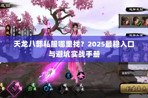 天龙八部私服哪里找？2025最稳入口与避坑实战手册