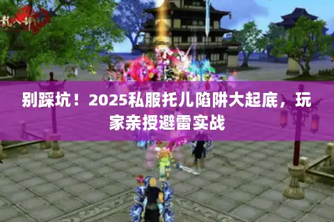 别踩坑！2025私服托儿陷阱大起底，玩家亲授避雷实战