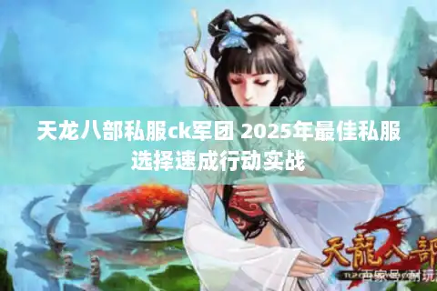 天龙八部私服ck军团 2025年最佳私服选择速成行动实战